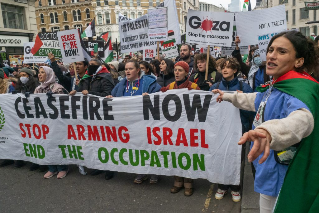 Massive London Protest Over Gaza Genocide