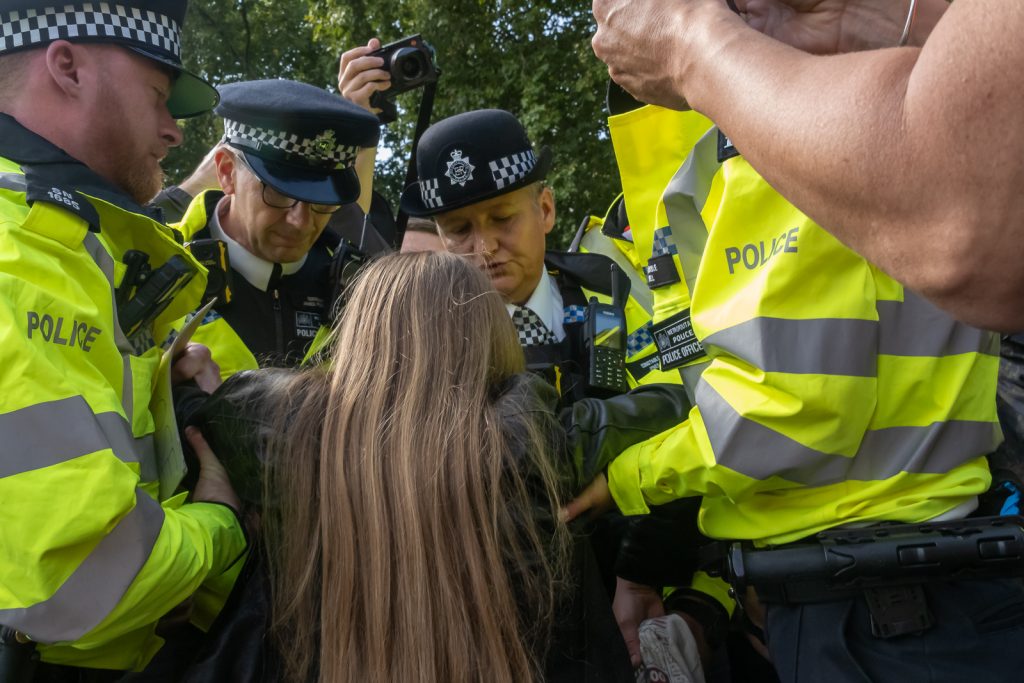 Defend Our Juries Protest Palestine Action Ban