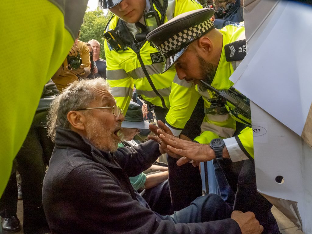 Defend Our Juries Protest Palestine Action Ban