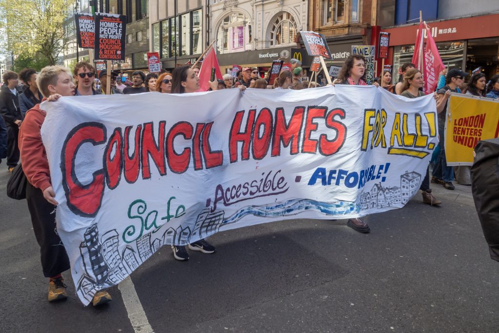 National Housing Demo, London 2026