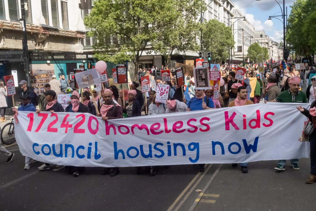 National Housing Demo, London 2026