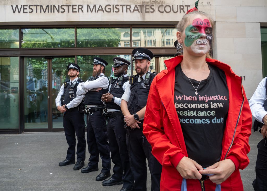 Police Prevent Peaceful Protest - 2026