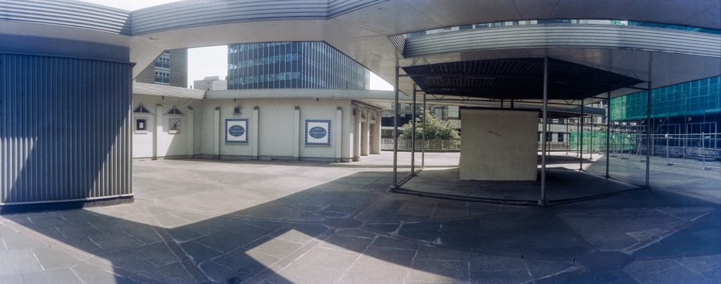 Highwalk, St Alphage Highwalk, London Wall, City, 1994