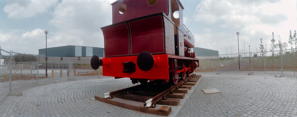 Robert, Steam Engine, Winsor Terrace, Beckton, Newham, 1994, 94-716-32